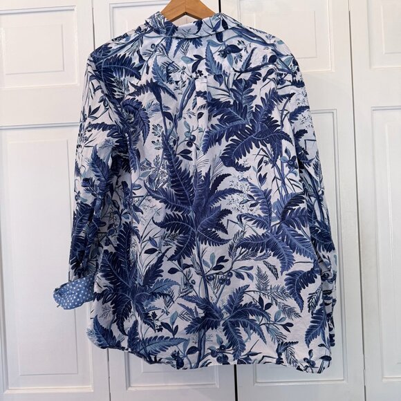 Talbots Classic Cotton Button Down Shirt - Lot of 2 - Picture 4 of 14